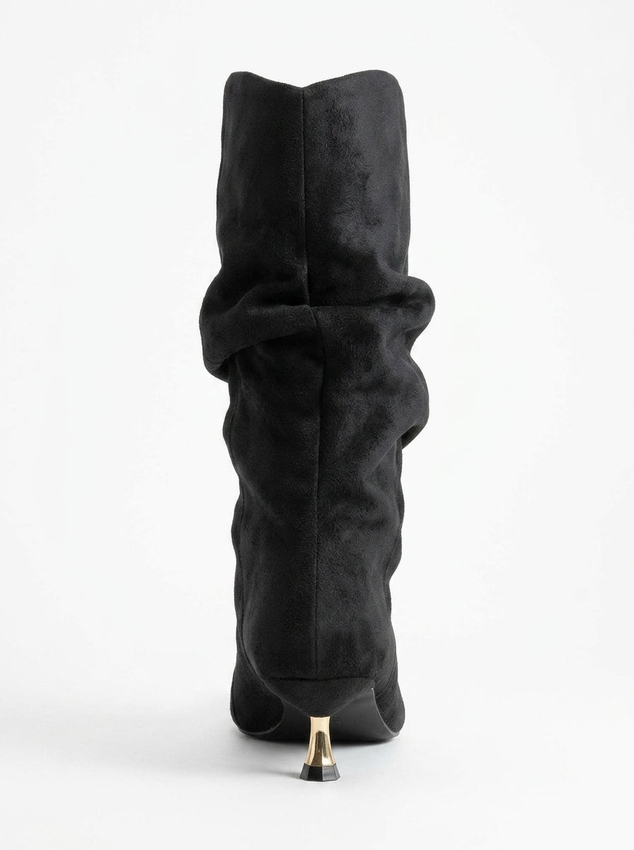 Stein - Bota de tacón de aguja negra (Mujer)