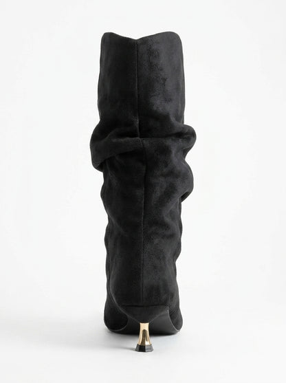 Stein - Bota de tacón de aguja negra (Mujer)
