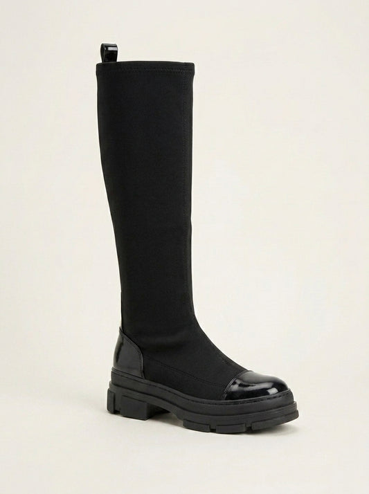 Bella Black Scuba Boot (Women)