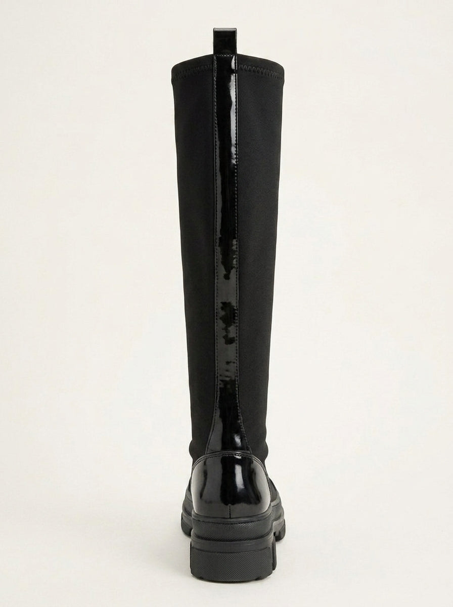 Bella Black Scuba Boot (Women)
