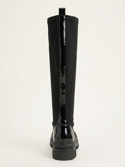 Bella Black Scuba Boot (Women)
