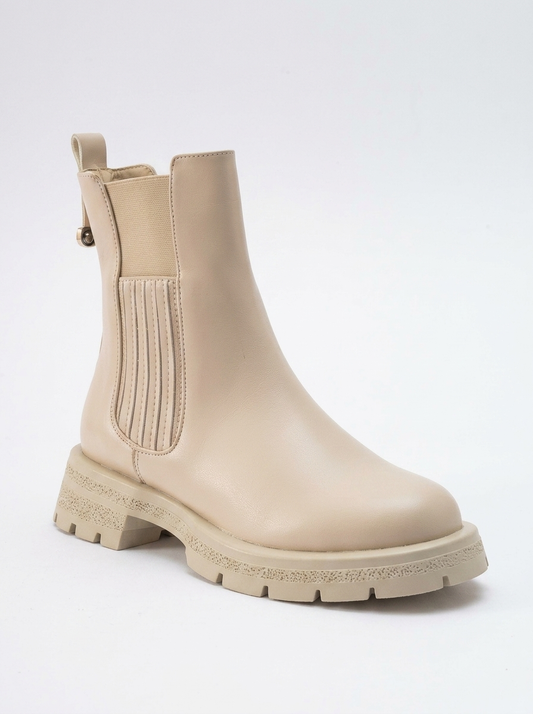 Sofia Beige Chelsea Boot (Women)