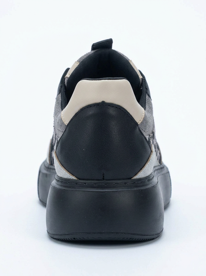 Ida - Dark Grey Platform Sneakers