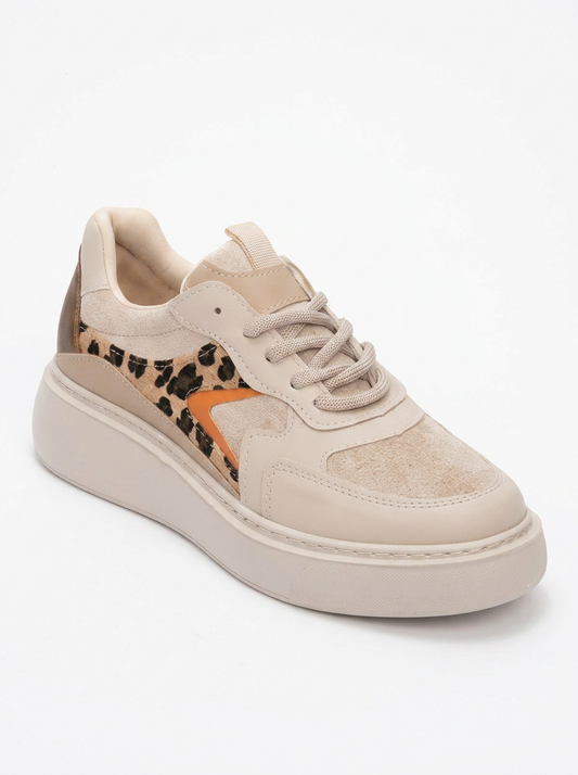 Ida - Beige Sneakers