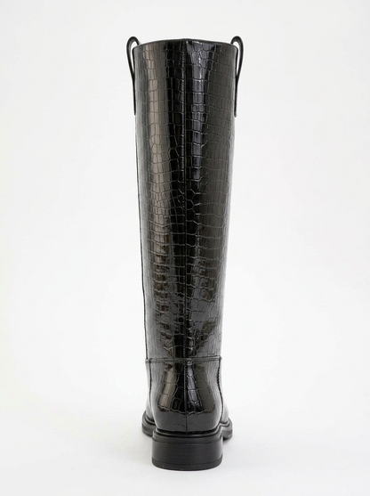 Bota vaquera Alaska Black Pattern (mujer)