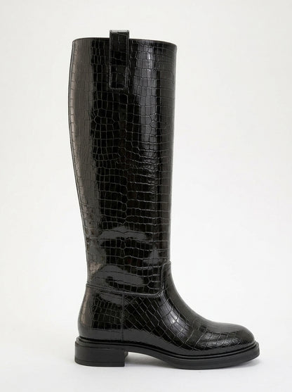 Bota vaquera Alaska Black Pattern (mujer)