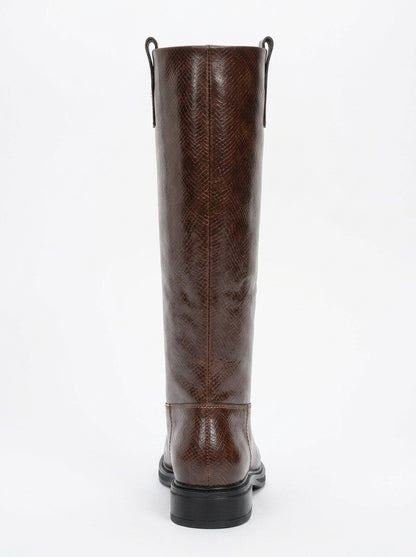 Bota Western Alaska Brown Pattern (Mujer)