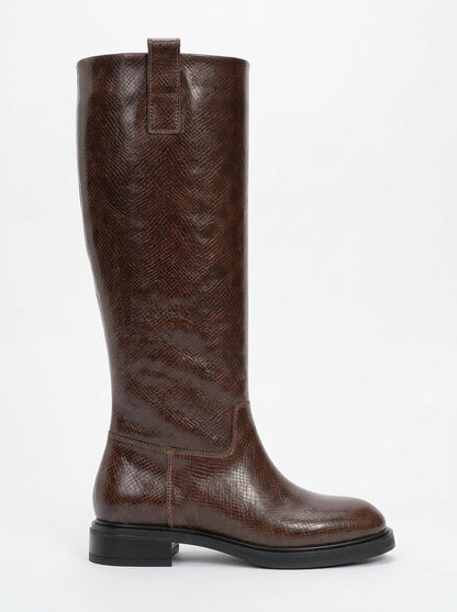 Bota Western Alaska Brown Pattern (Mujer)