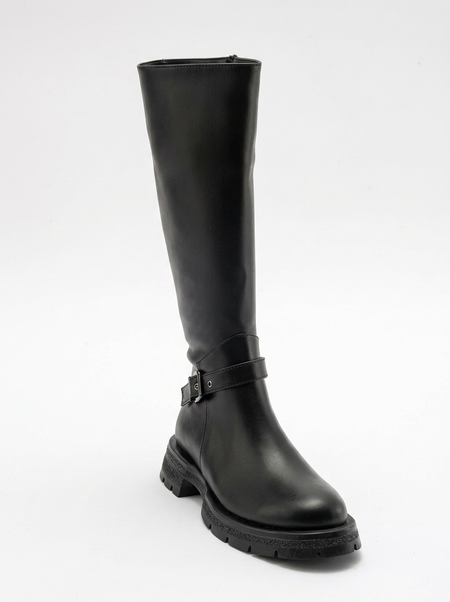 Covela - Bota alta negra (mujer)