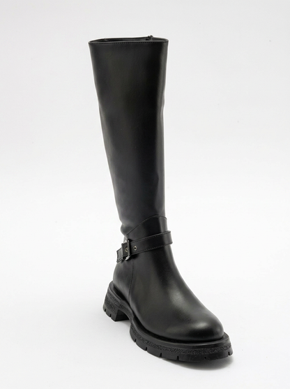 Covela - Bota alta negra (mujer)