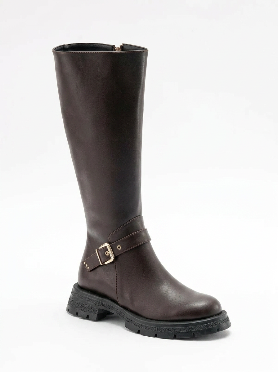 Covela - Bota alta marrón (Mujer)