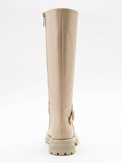 Covela - Bota alta beige (Mujer)