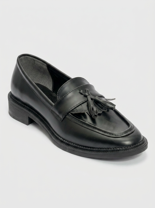 Zita - Black Patent Loafers (Women)
