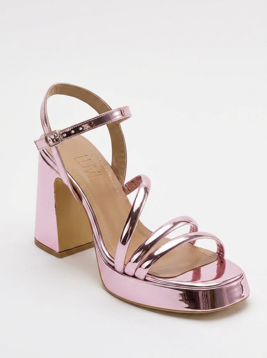 Heas Pink Platform Sandal (Women)