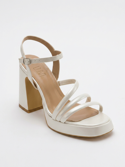 Heas Ivory Platform Sandal (Women)