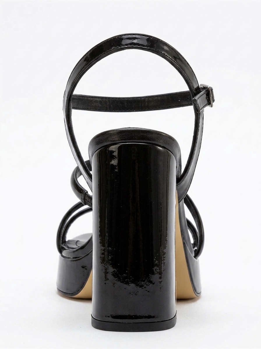 Heas Black Platform Sandal (Women)