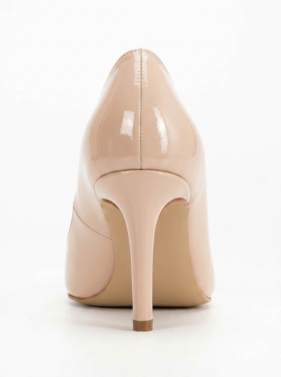 Perla - Beige Pointed Toe Stiletto Pump
