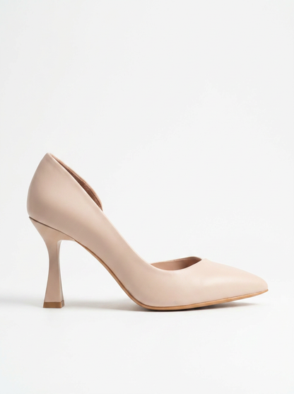 Ursula - Zapato de Tacón Aguja Puntiagudo Nude (Mujer)