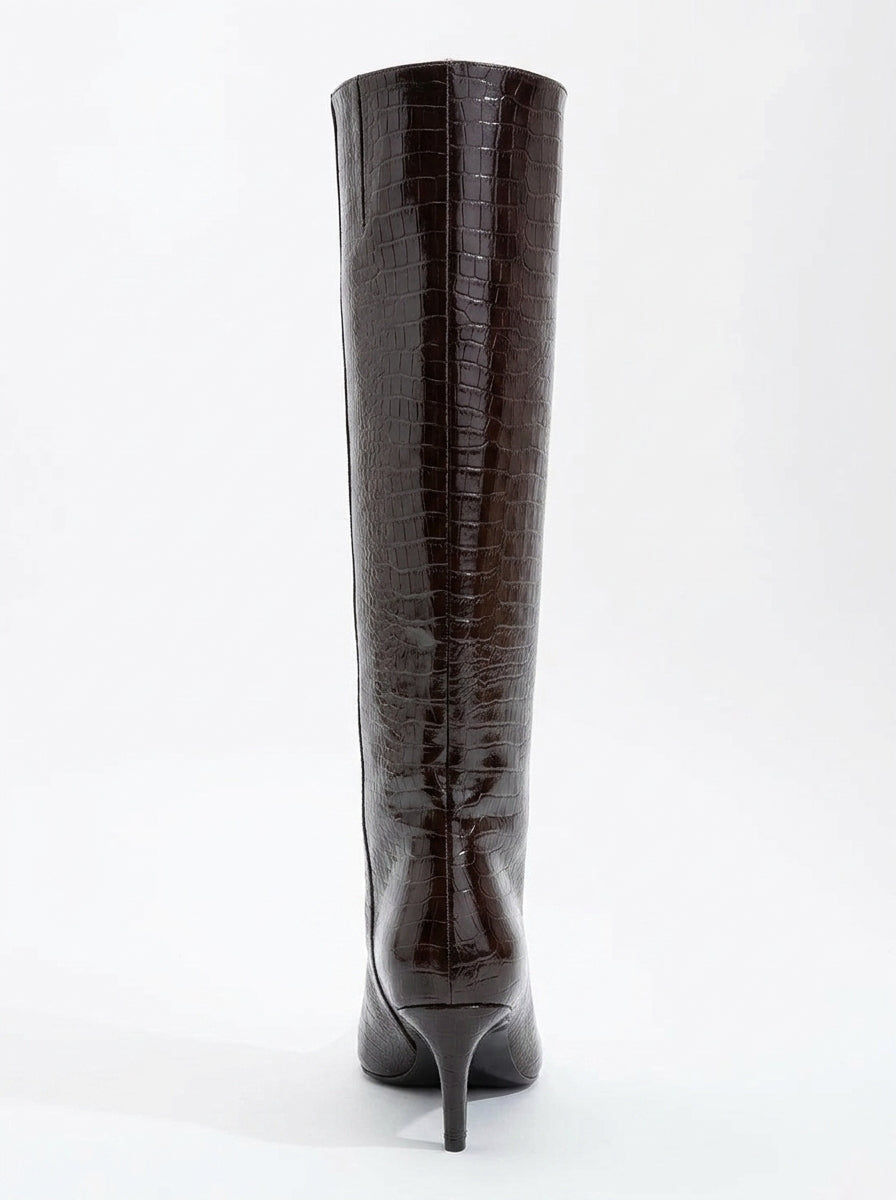 Bota alta estampada Camila Brown (Mujer)