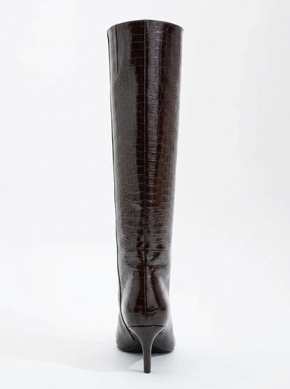Bota alta estampada Camila Brown (Mujer)