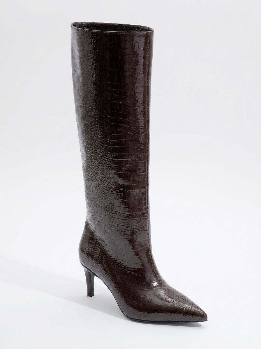 Bota alta estampada Camila Brown (Mujer)