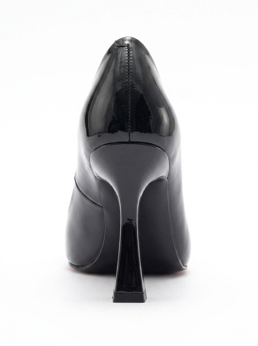 Forest Black Patent Pointed Toe Pump (Women)