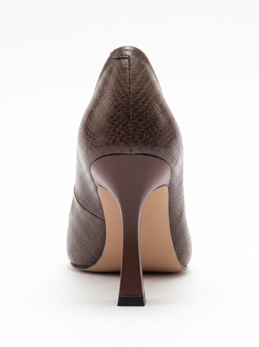 Forest Brown Pointed Toe Pump (Women)