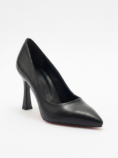 Forest Black Cilt Pointed Toe Pump (Women)