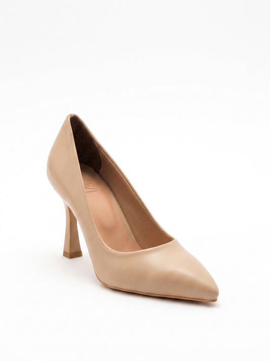 Forest Beige Cilt Pointed Toe Pump (Women)