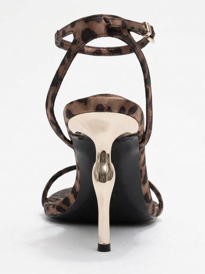 Tacón de aguja con una tira Jasmin Leopard (mujer)