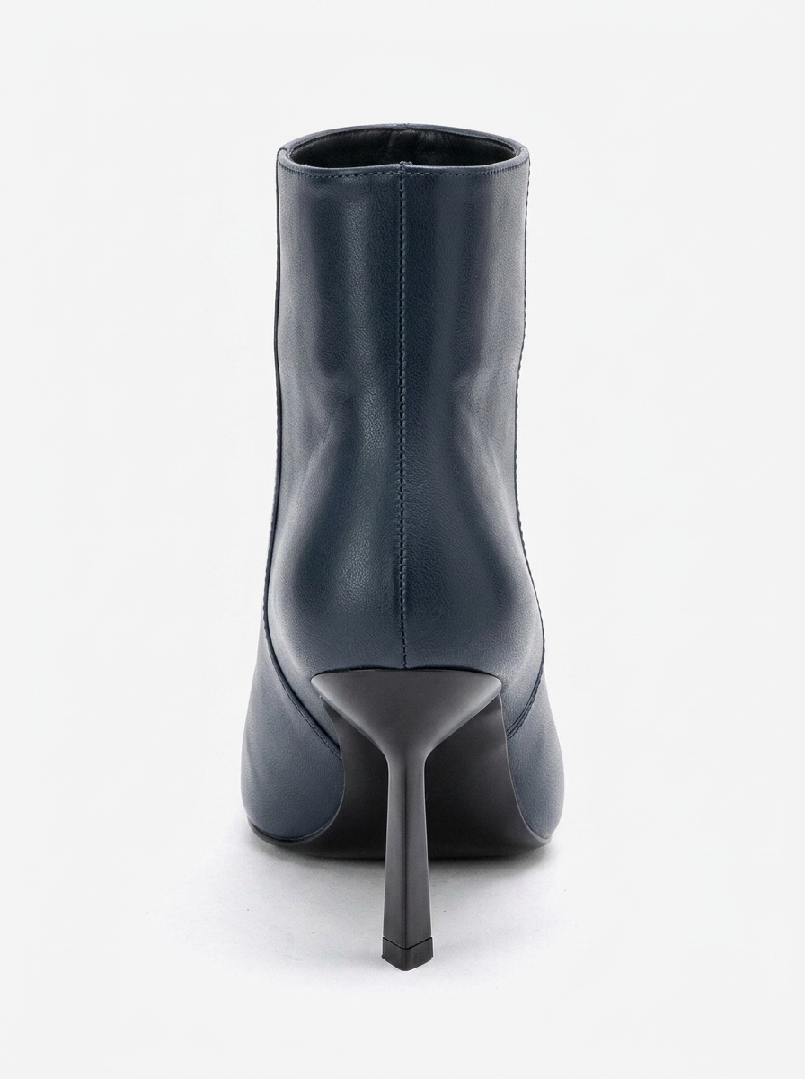 Rassel - Navy Pointed Toe Boot (Women)