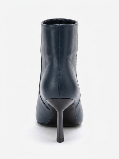 Rassel - Navy Pointed Toe Boot (Women)