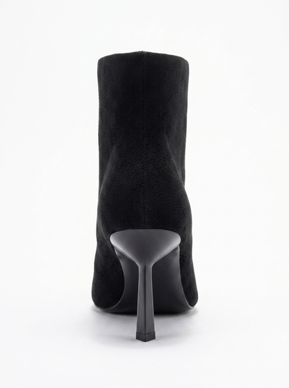 Rassel - Black Pointed Toe Boot (Women)
