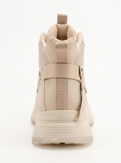 Seraphine - Bota deportiva rosa beige (mujer)