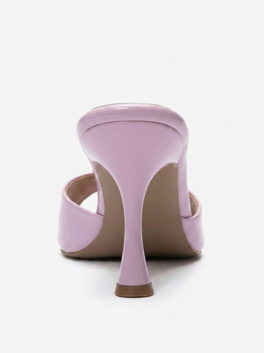 Tiera - Pink Patent Stiletto Mule (Women)