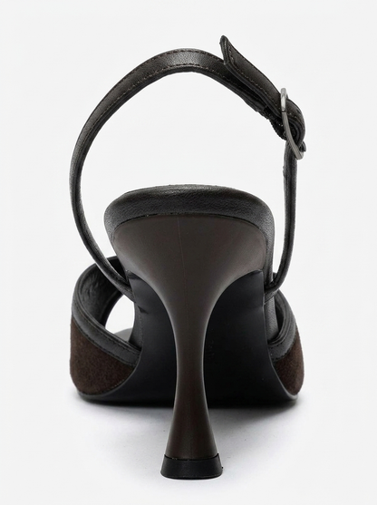 Ulea - Brown Suede Stiletto Pump (Women)
