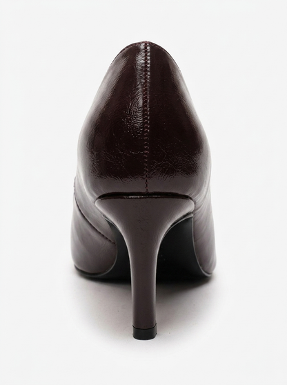 VELMIRA - Burgundy Stiletto Pump (Women)