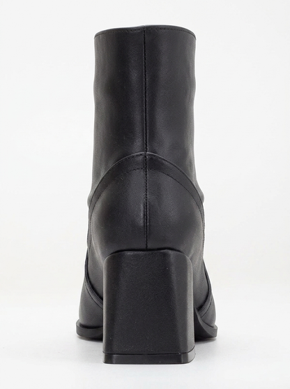 Maya - Black Matt Ankle Boots