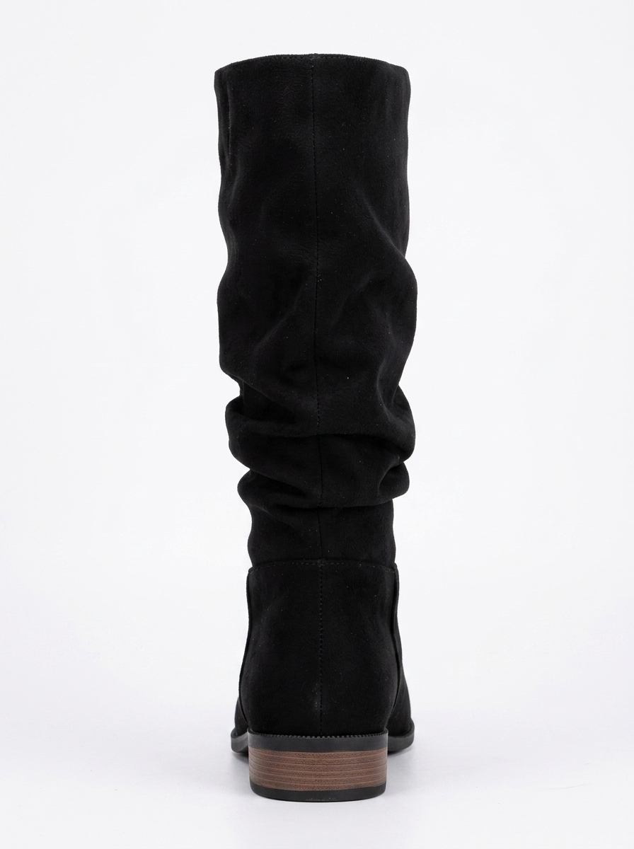 Maribel - Black Suede Boots