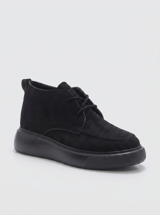 Valve - Black Suede Boot (Women)