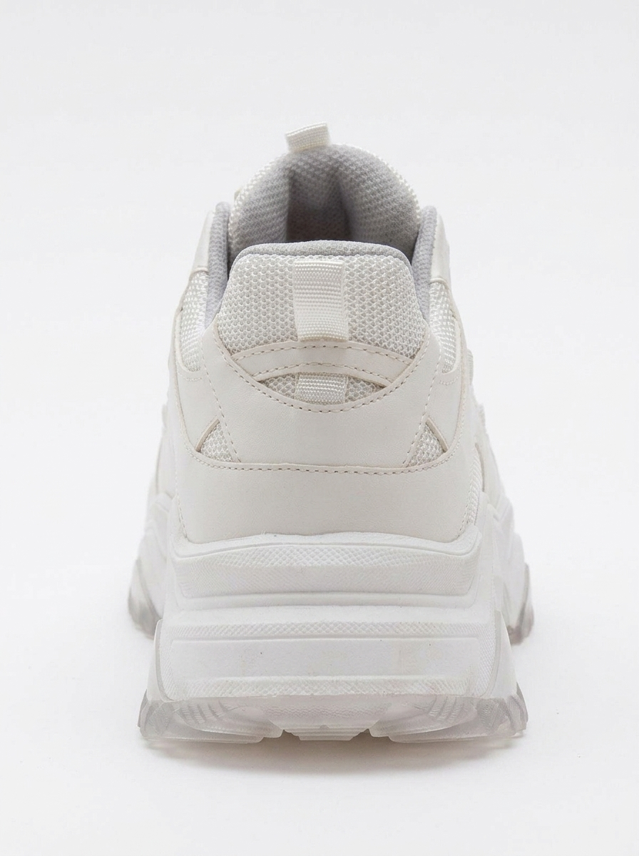 Loretta - White Platform Sneakers