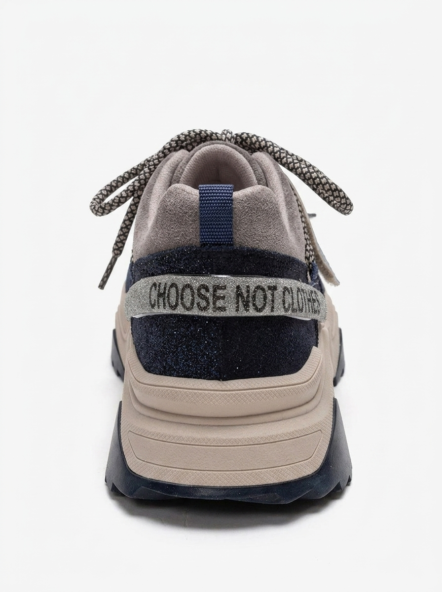 LULEN - Navy Velcro Sneaker (Women)