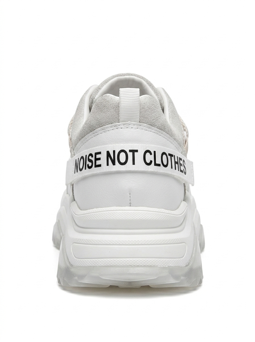 Lulen - Zapatillas deportivas blancas con velcro (mujer)