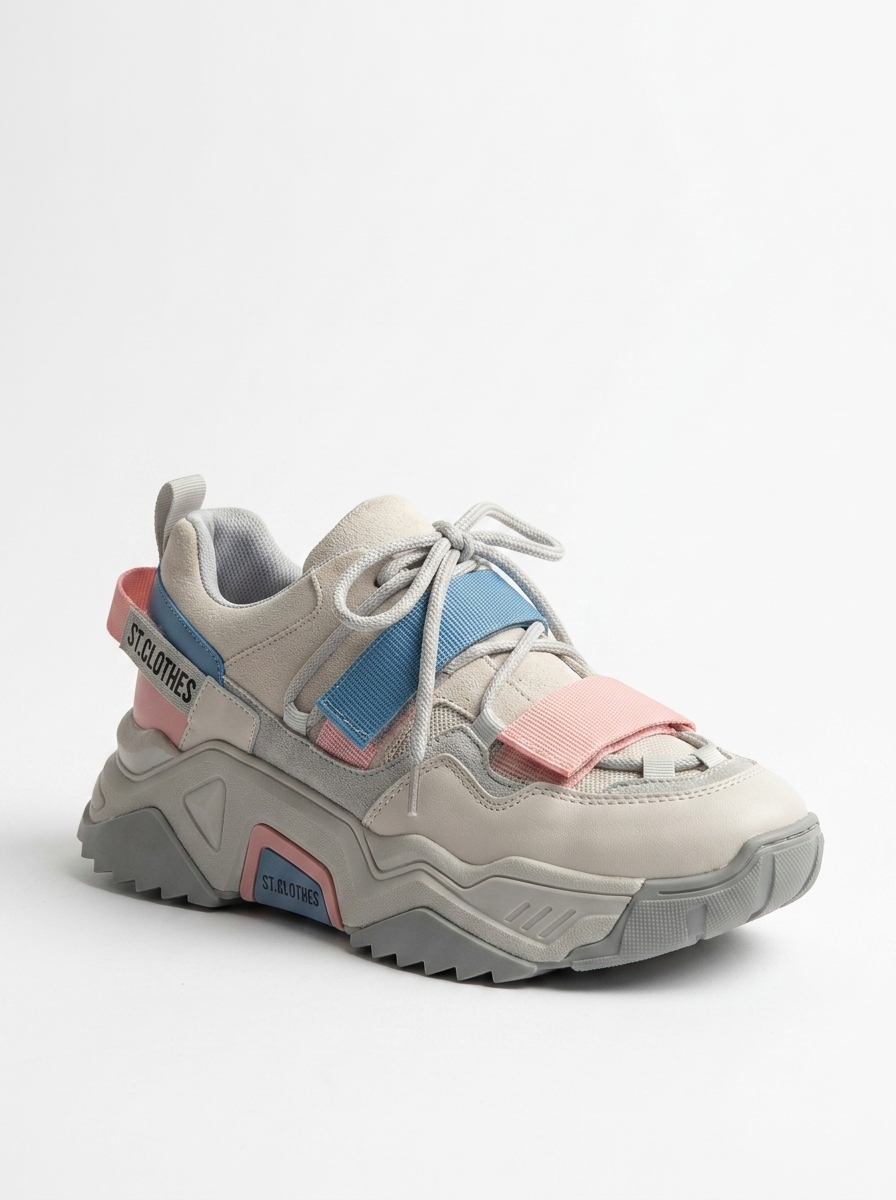 Lulen - Zapatillas deportivas de velcro multi hielo (Mujer)