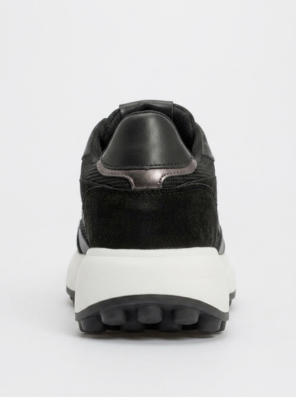 Belmon - Zapatillas Negras (Mujer)