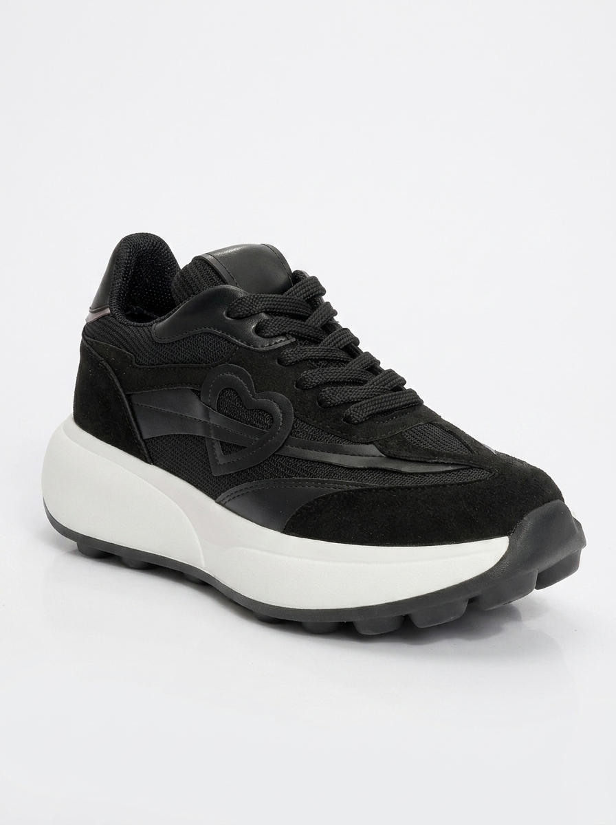 Belmon - Zapatillas Negras (Mujer)