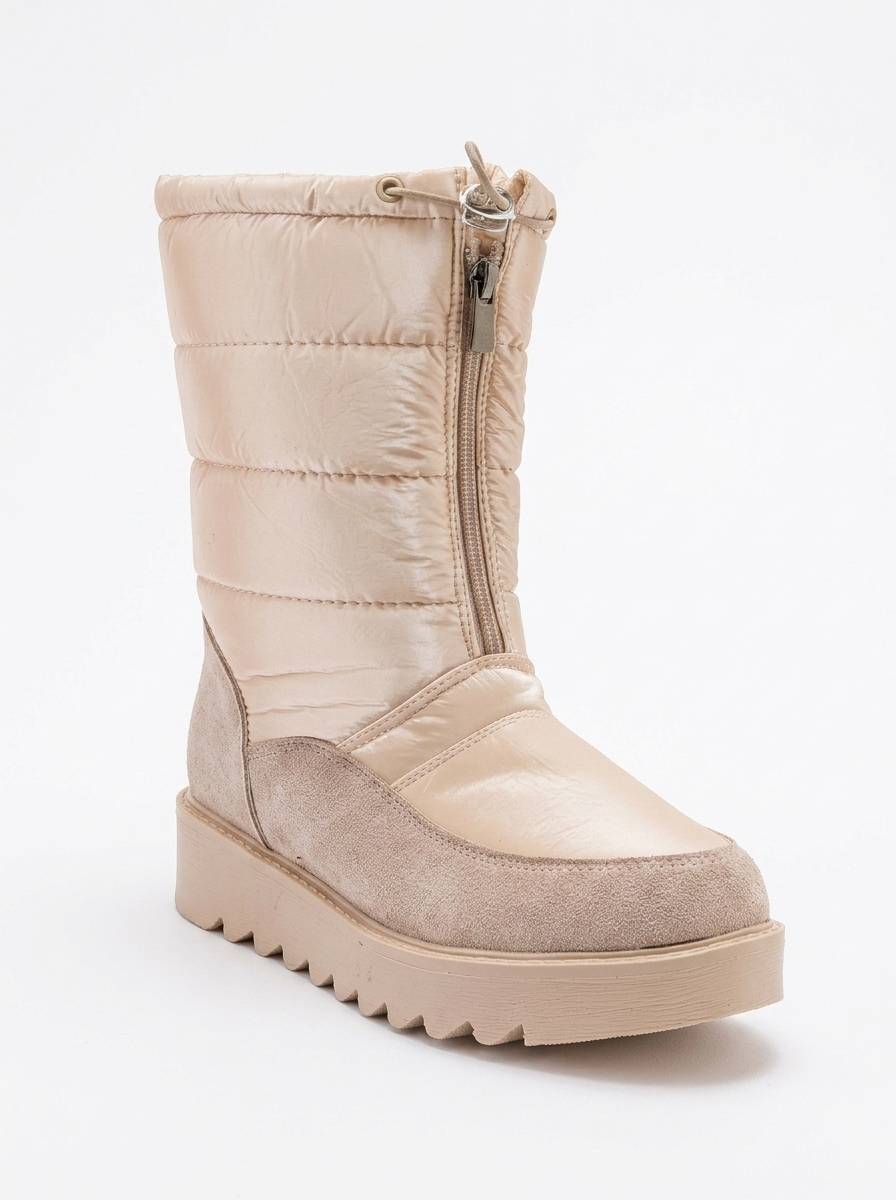 Vay - Nude Zip-Up Snow Boot (Women)