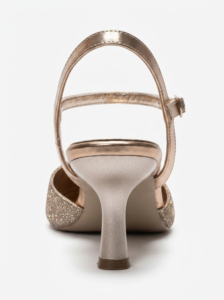 NIVORA - Rose Gold Stiletto Pump (Women)