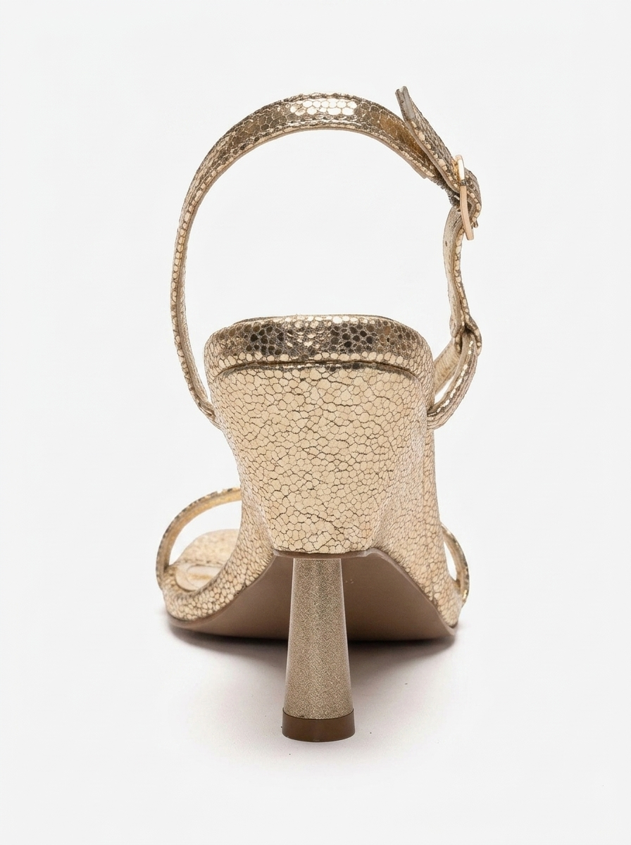 JOLENE - Tacón de aguja con diseño dorado (Mujer)