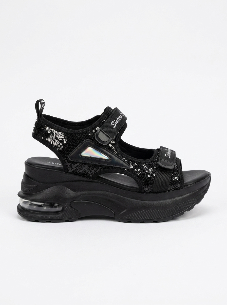 Arthur - Sandalia deportiva de plataforma con tira Oxford (Mujer)
